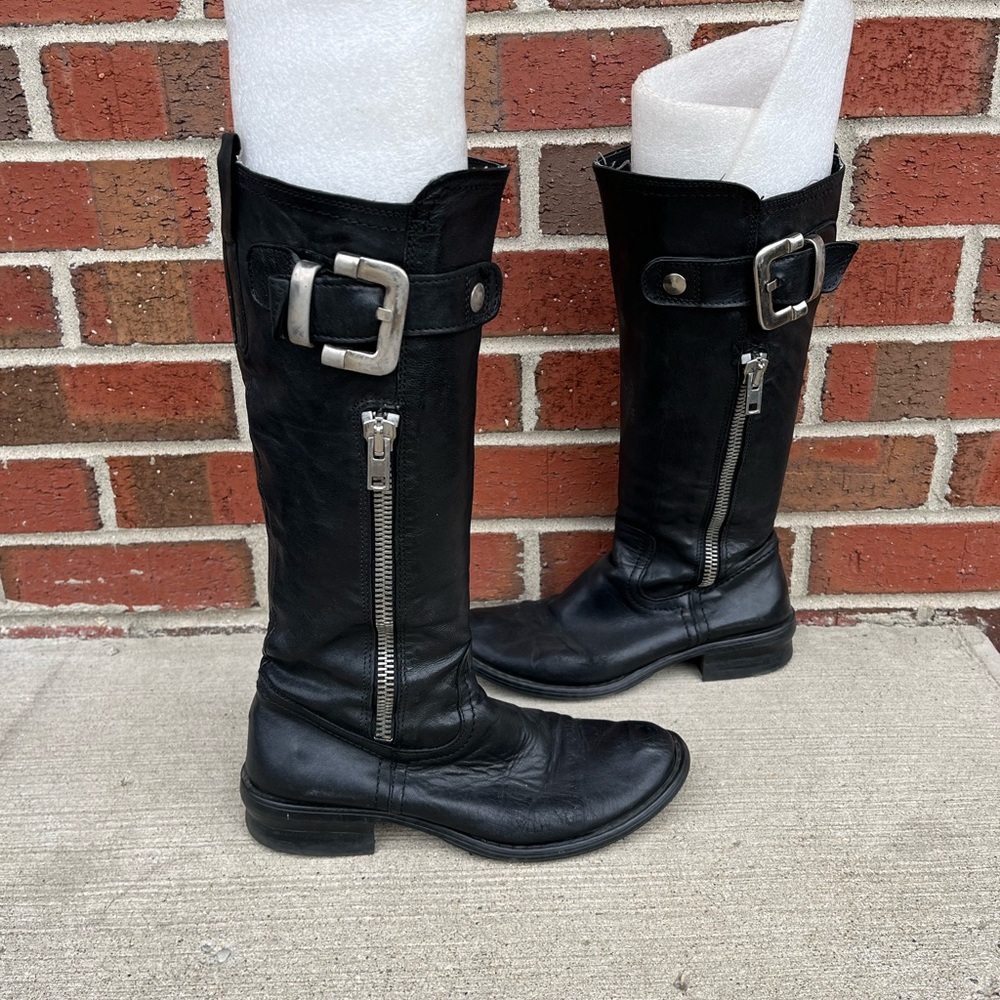 EMU Australia Black Leather Boots 36 Size 5.5